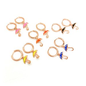 Şemsiye Küpe -Tek-