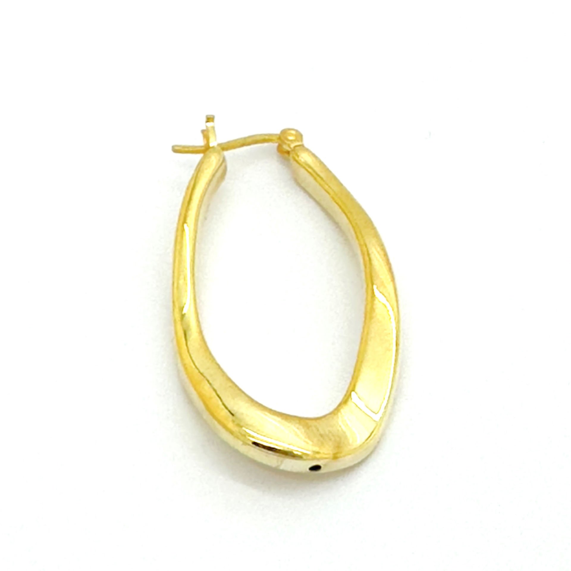 Gümüş Olips Küpe -adet-