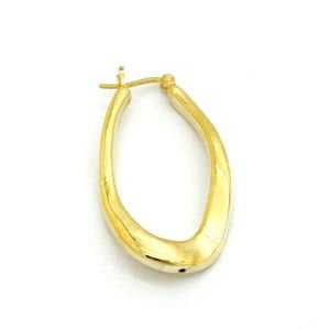 Gümüş Olips Küpe -adet-