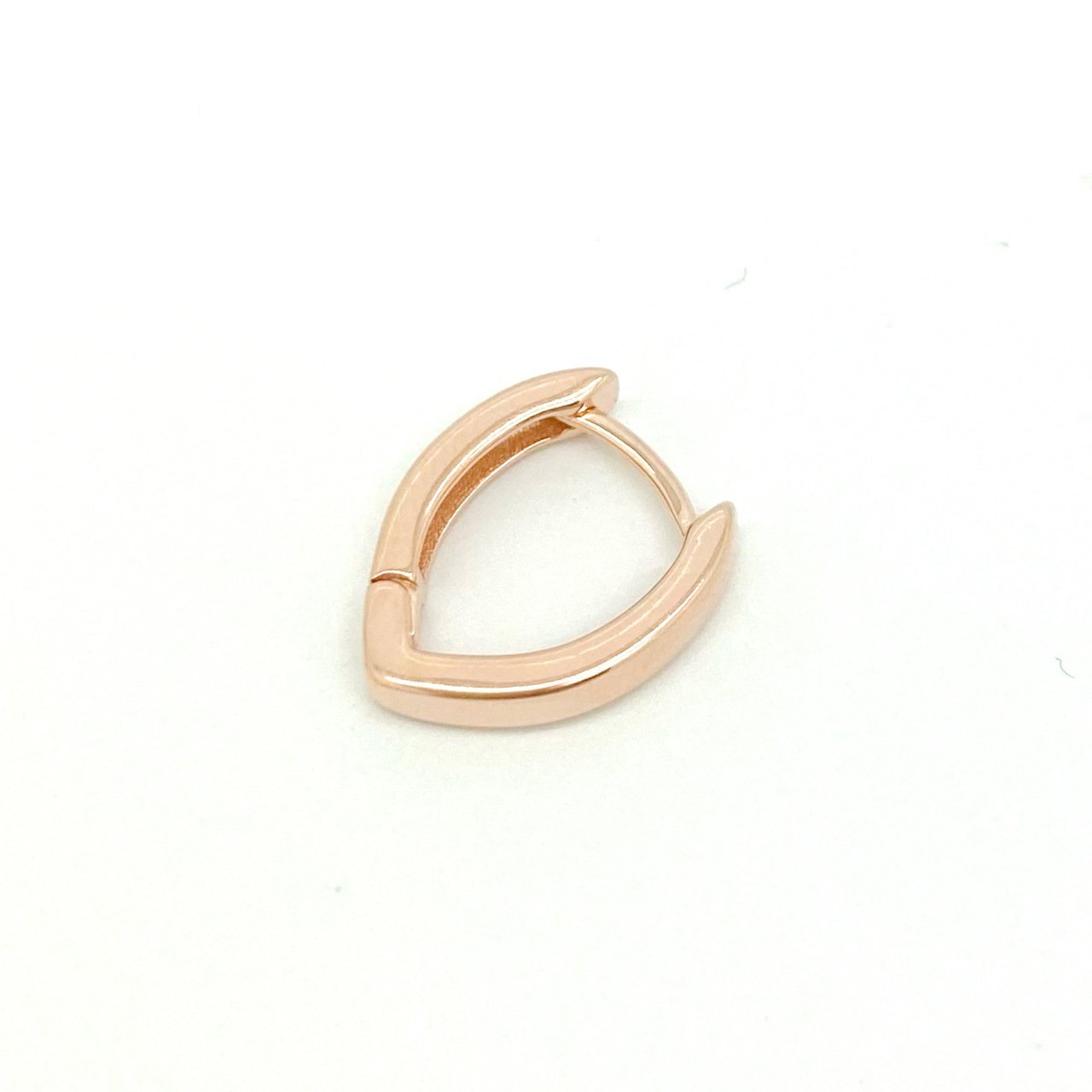 Gümüş Rose Minik Küpe 1.2 cm -adet-