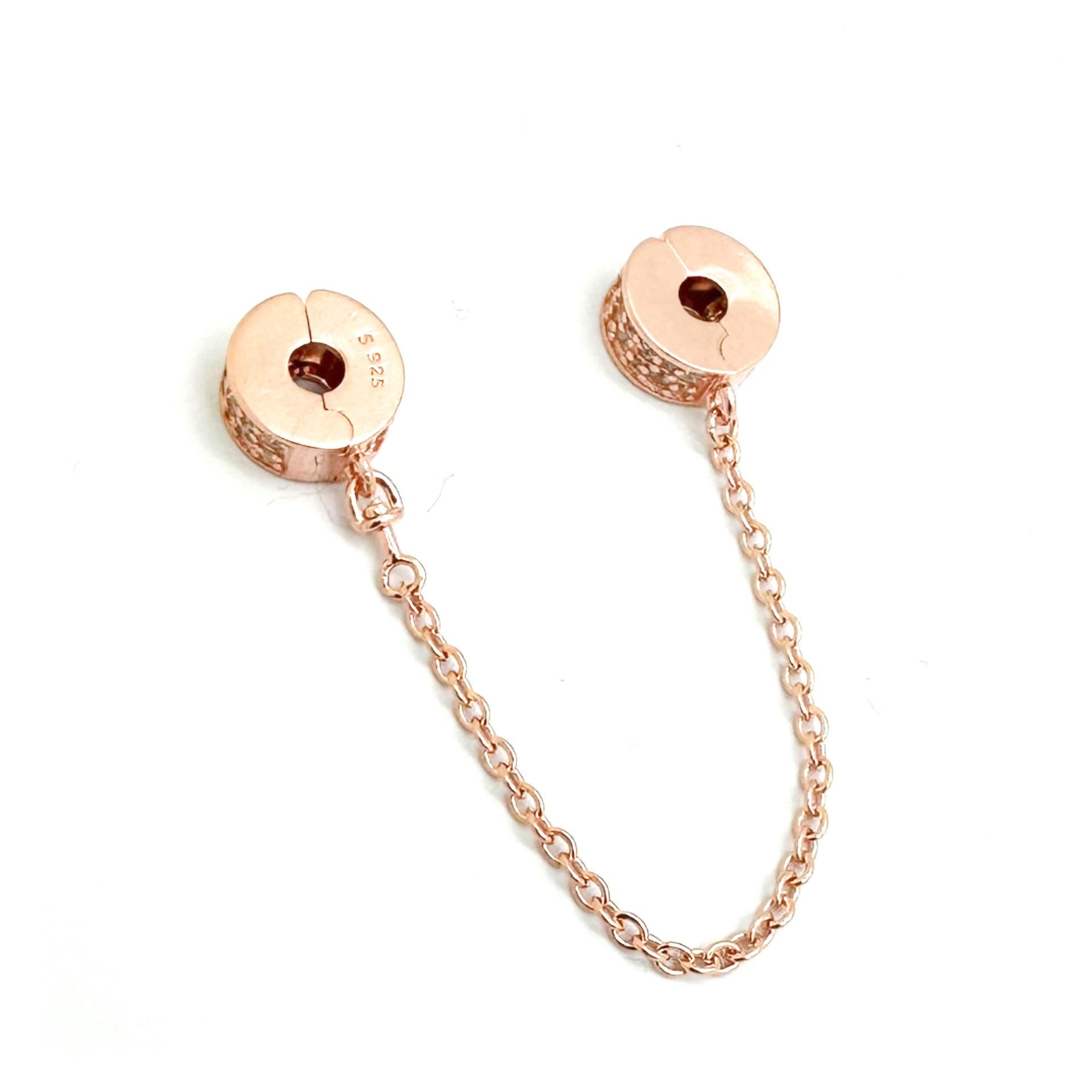 Taşlı Rose Güvenlik Zinciri