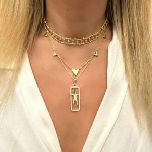 Yıldız Kolye -45 cm-