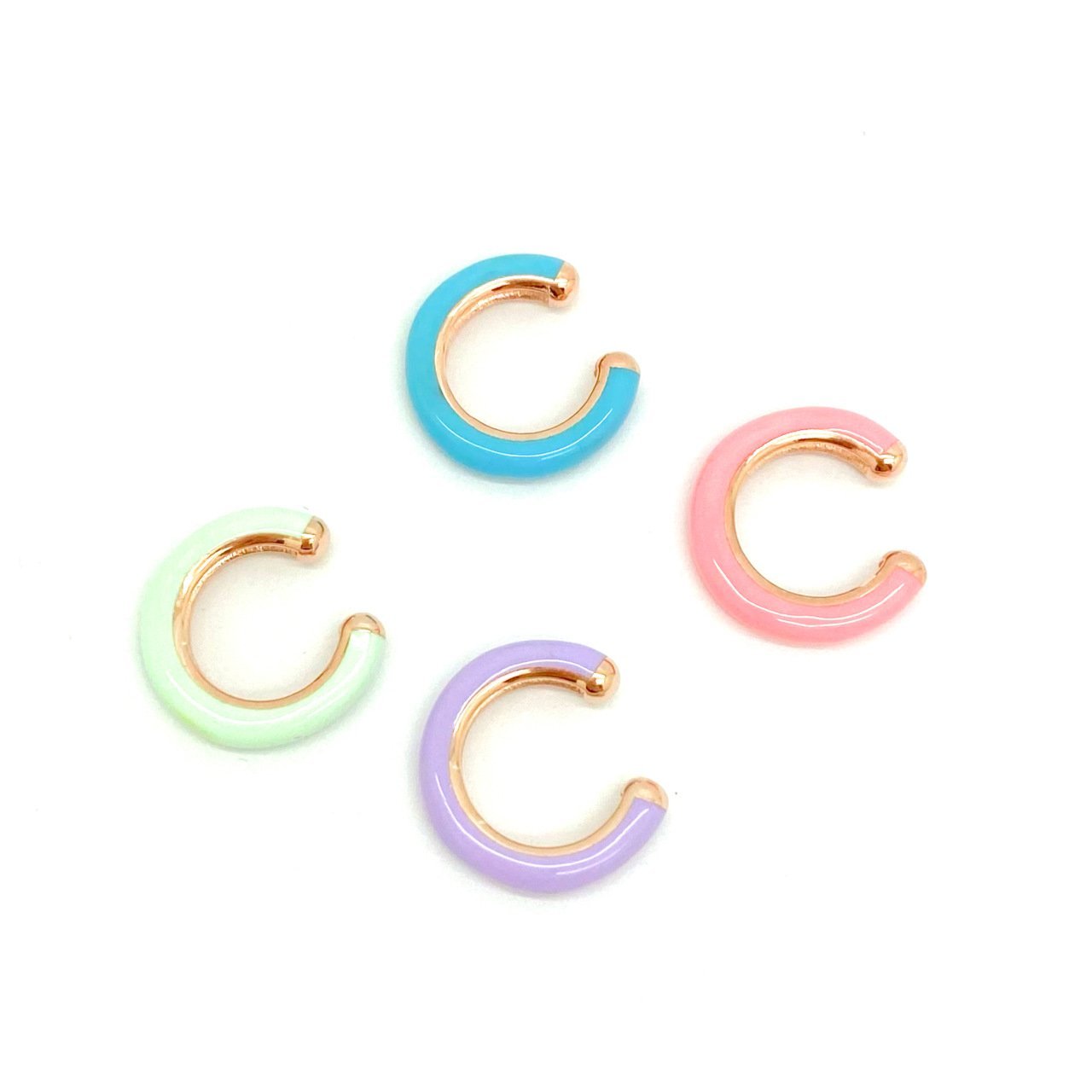 Pastel Ton Kıkırdak Küpe