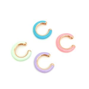 Pastel Ton Kıkırdak Küpe