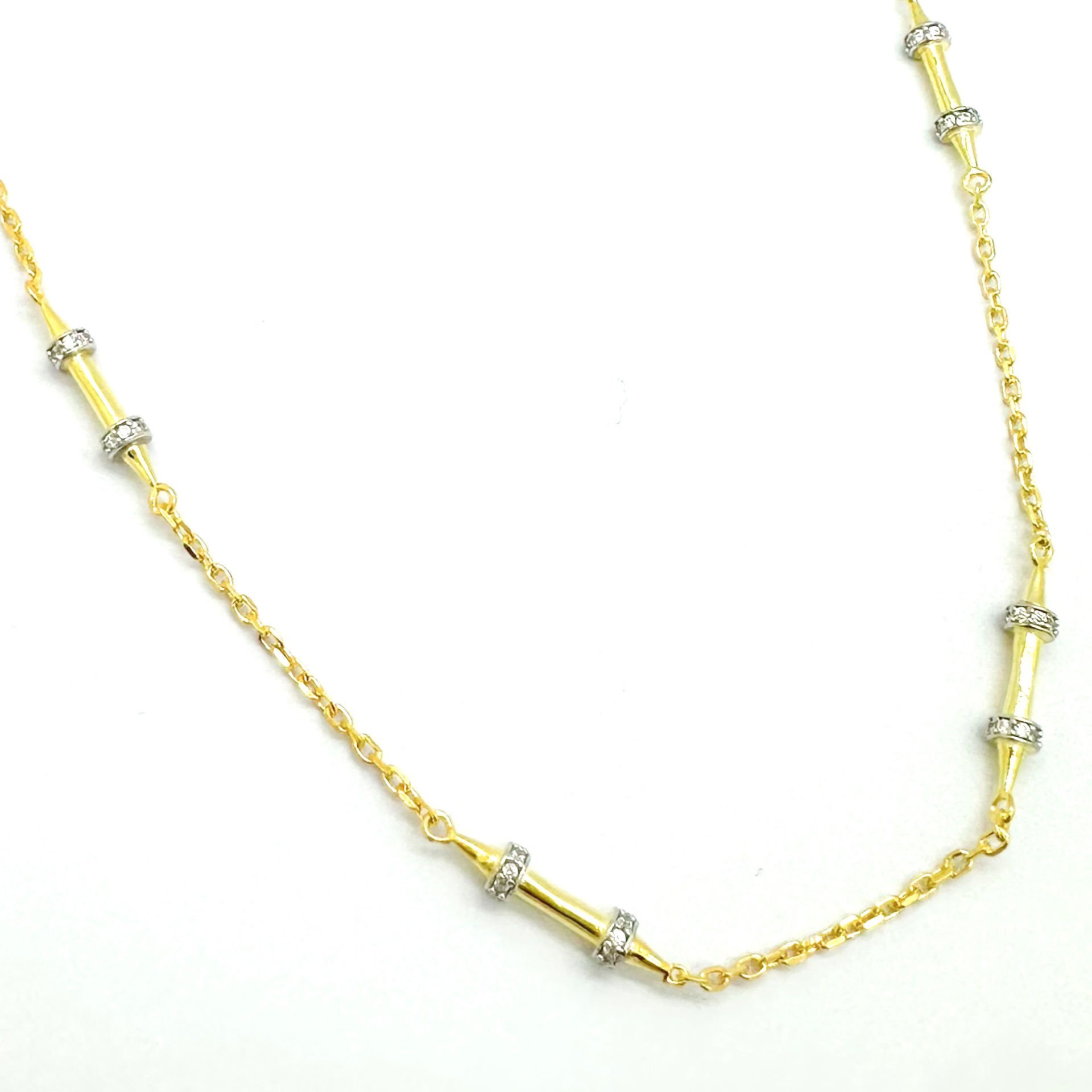 Çubuk Choker Kolye -35 cm-