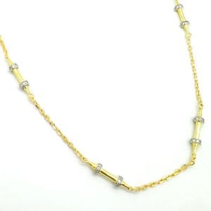 Çubuk Choker Kolye -35 cm-