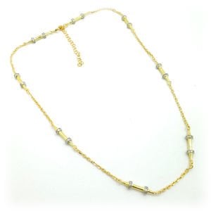 Çubuk Choker Kolye -35 cm-