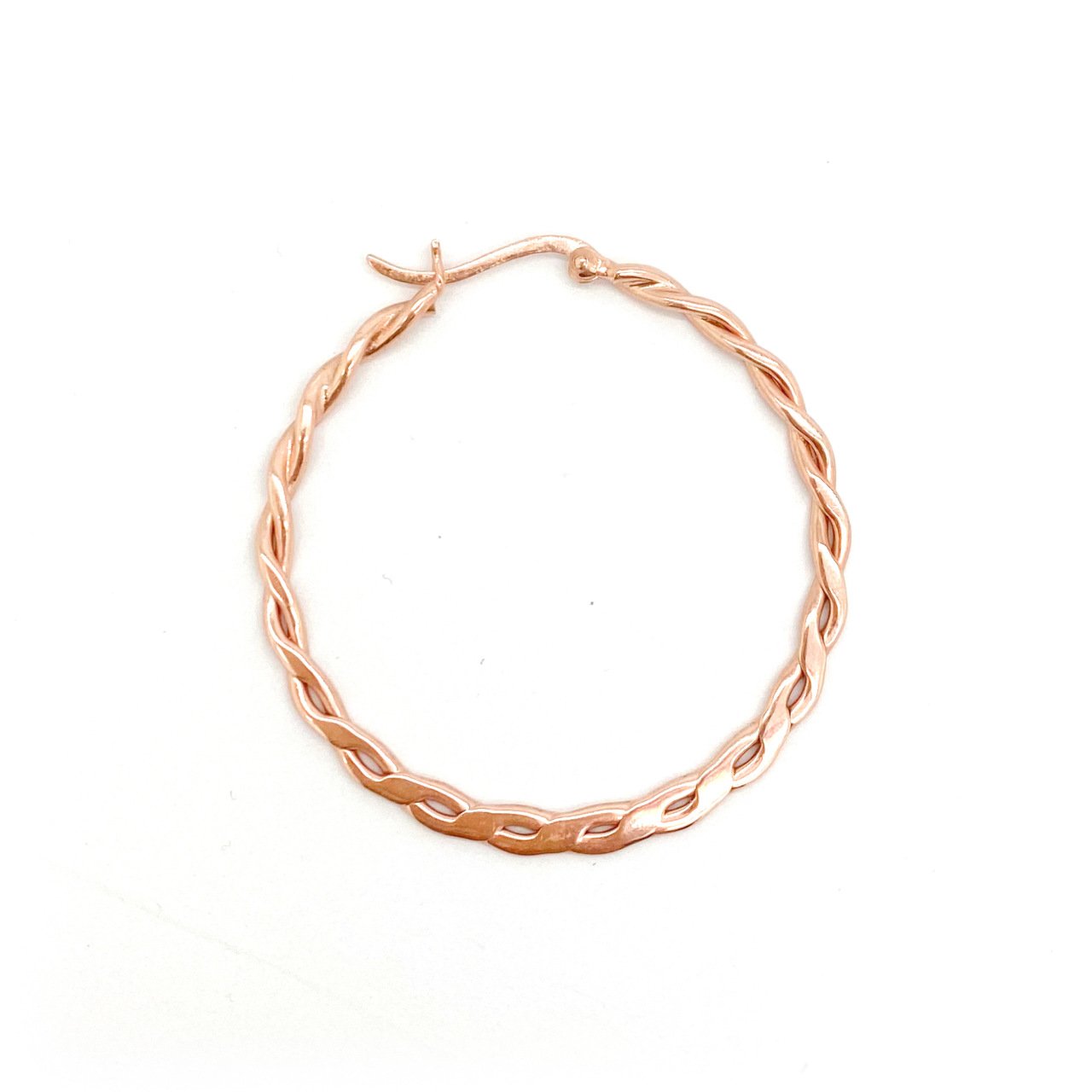 Burgu Halka Küpe -4,5 cm- Adet