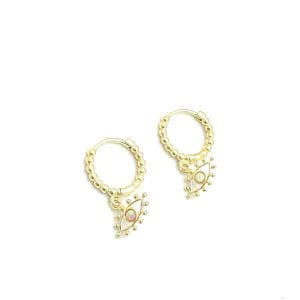 Gümüş Minimal Göz Küpe -çift-