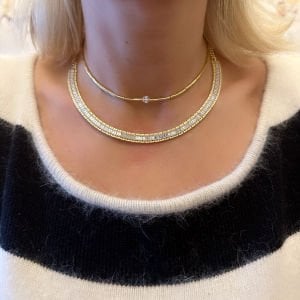 Tek Taş Choker