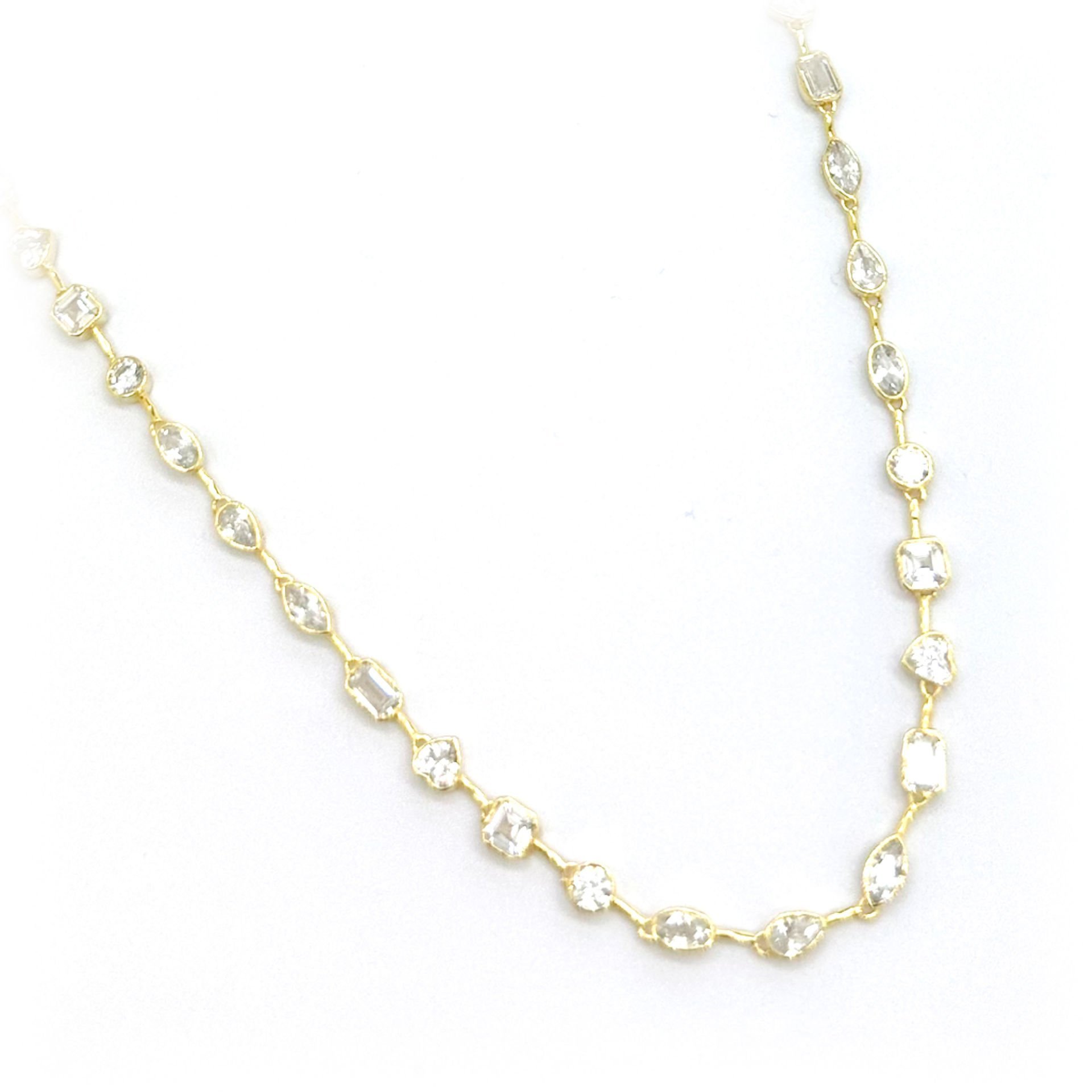 Taşlı Kolye -40 cm-