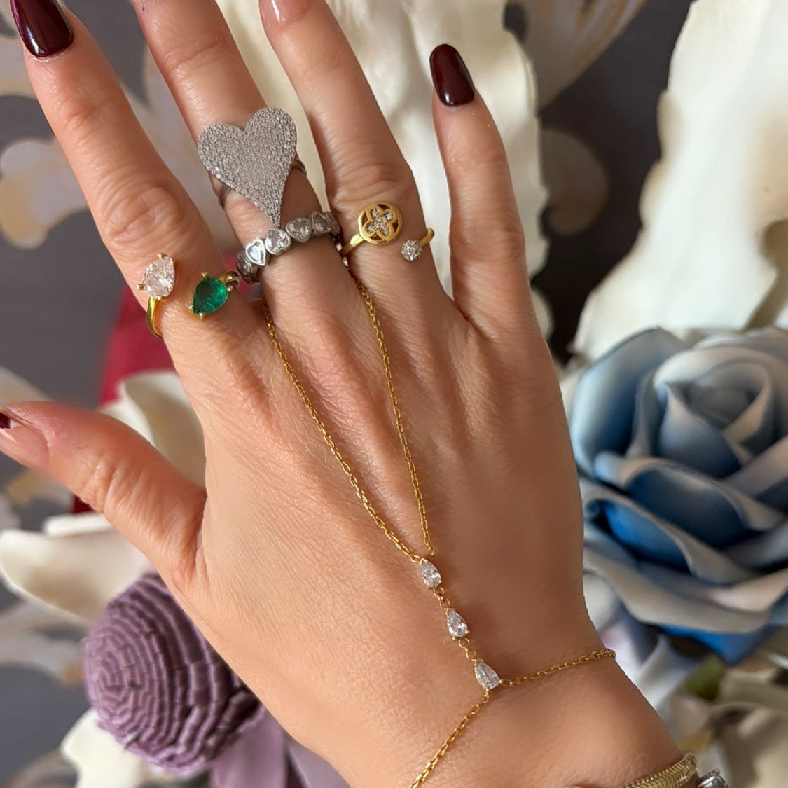 3 Taşlı Gold Şahmeran