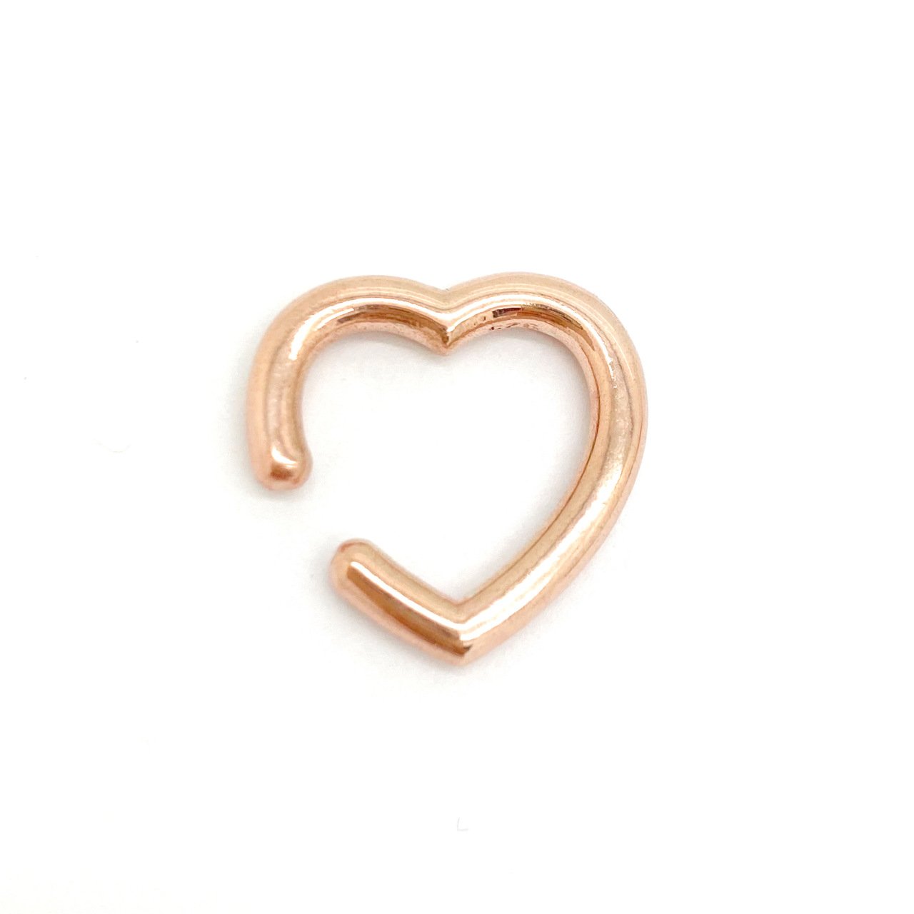 Big Heart Earrings Cartilage