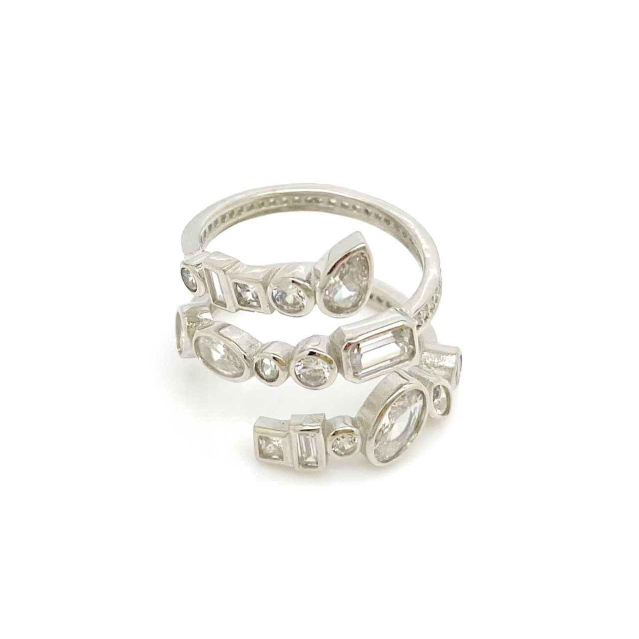 3 Sıra Taşlı Yüzük