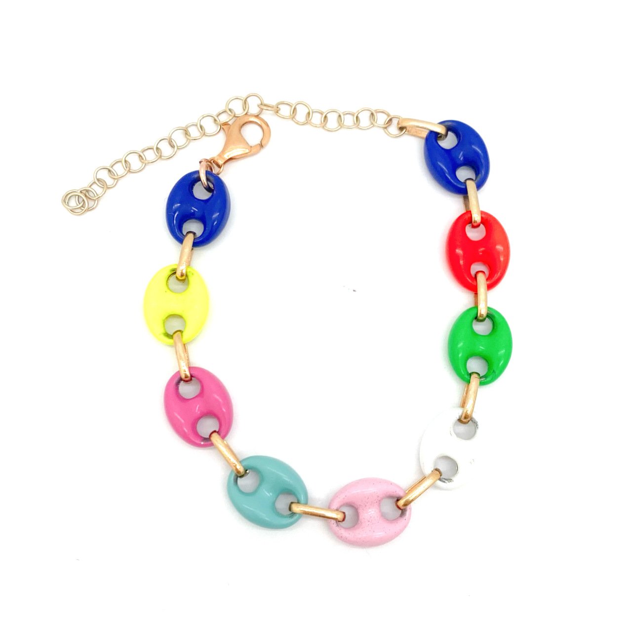 Renkli Delikli Bileklik