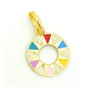 Gümüş Renkli Yuvarlak Küpe -adet-