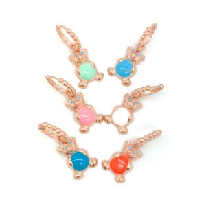 Mineli Ayıcık Küpe -adet-