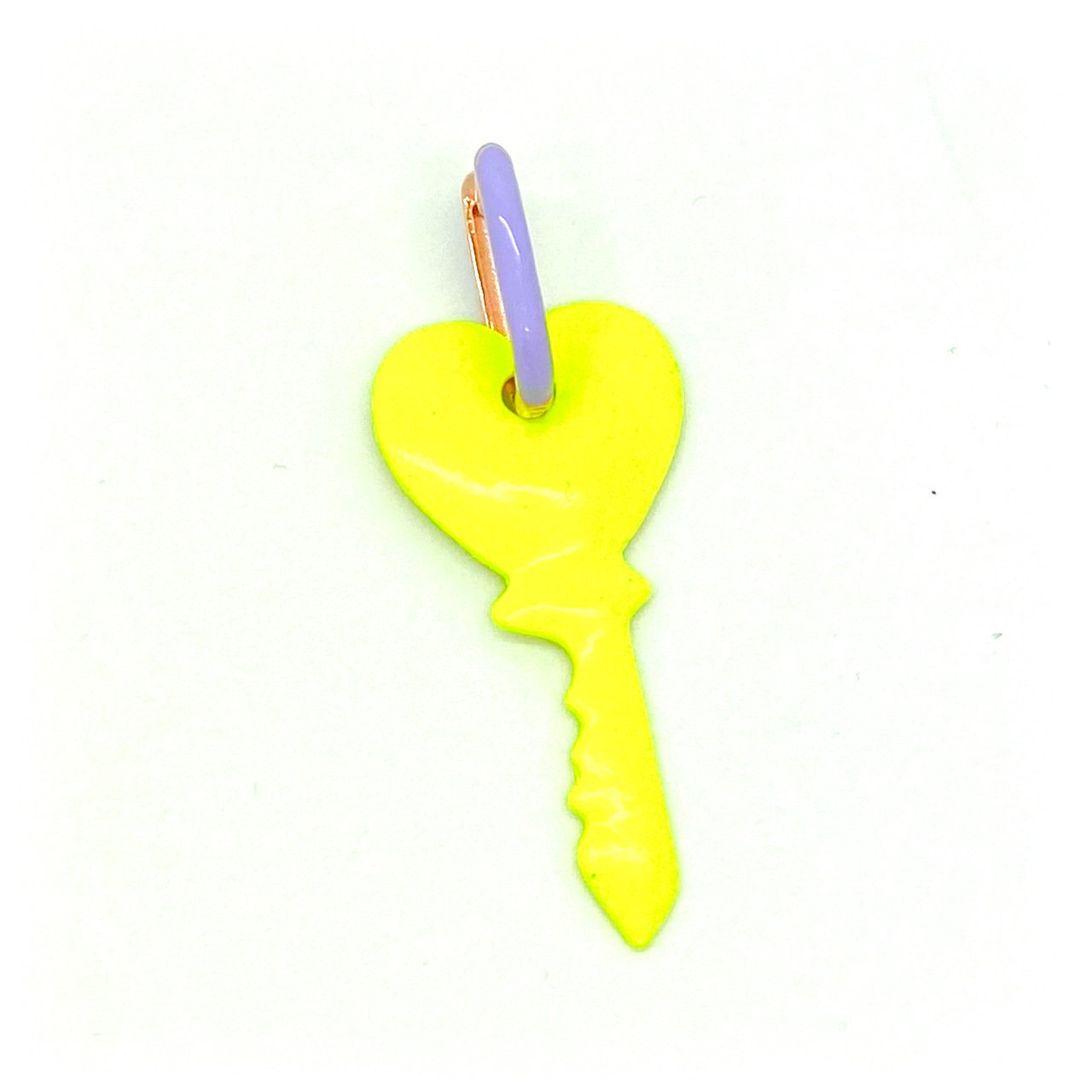 Sarı Mineli Anahtar Küpe -adet-