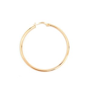 İnce Halka Küpe -4 cm- -adet-