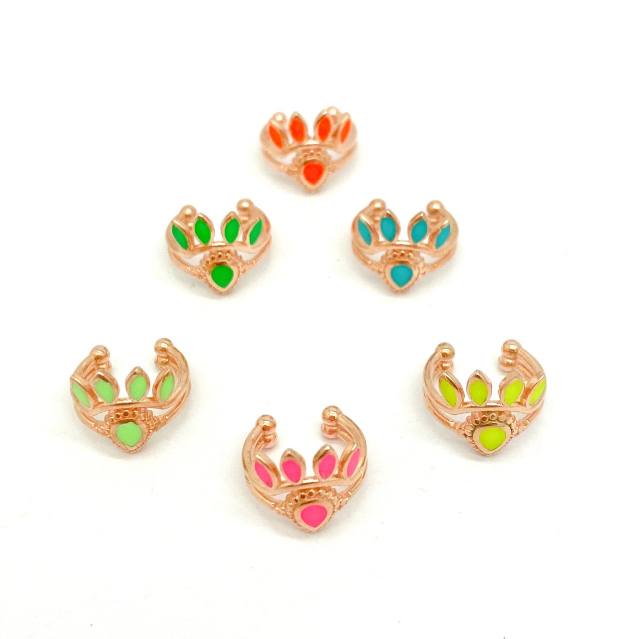 Renkli Kıkırdak Küpe