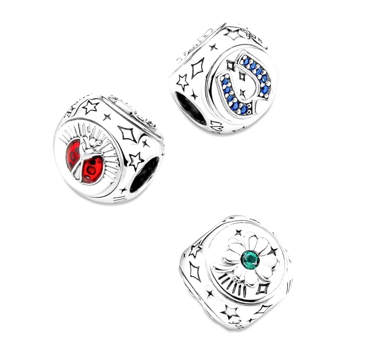 Üç Tarafı Farklı Şans Charm