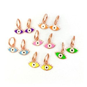 Küçük Göz Küpe -Tek-