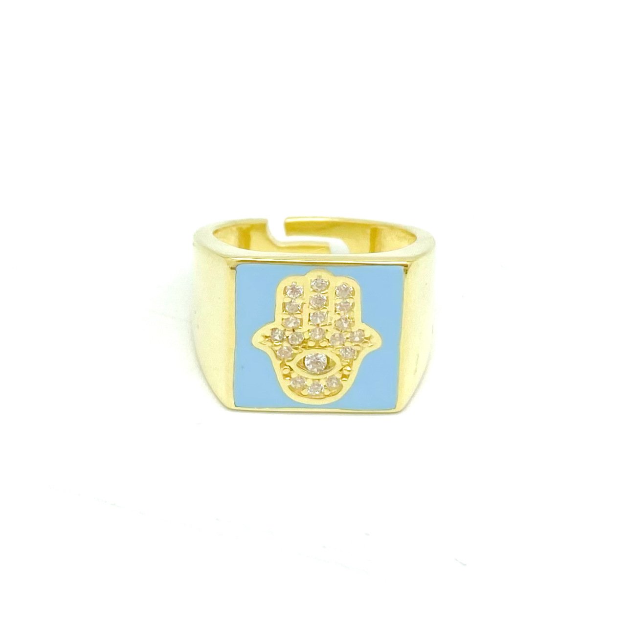 Mavi Fatmaanaeli Yüzük