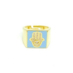 Mavi Fatmaanaeli Yüzük